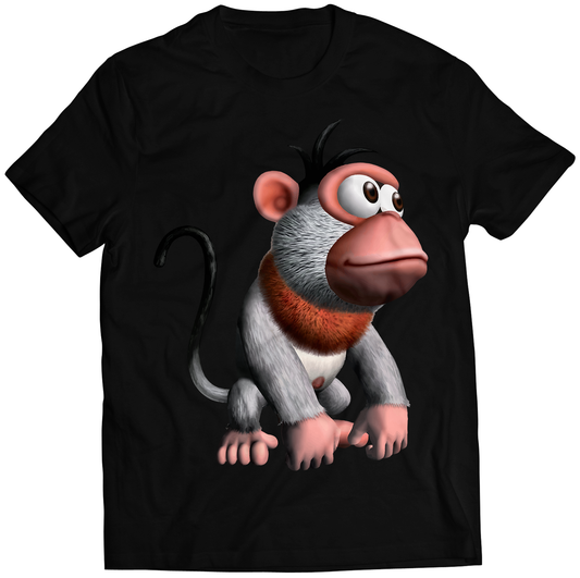 Party Helper Monkey DK Jungle Beat Premium Unisex T-shirt (Vectorized Design)