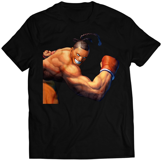 Deejay DJ Dee Jay SF4 Portrait Premium Unisex T-shirt (Vectorized Design)