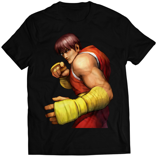 Guy SF4 Portrait Premium Unisex T-shirt (Vectorized Design)