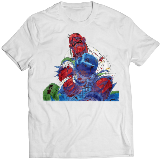 Dudley Defeated SF3 Portrait Premium Unisex T-shirt (Vectorized Design)