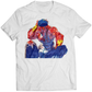 Yun Defeated SF3 Portrait Premium Unisex T-shirt (Vectorized Design)