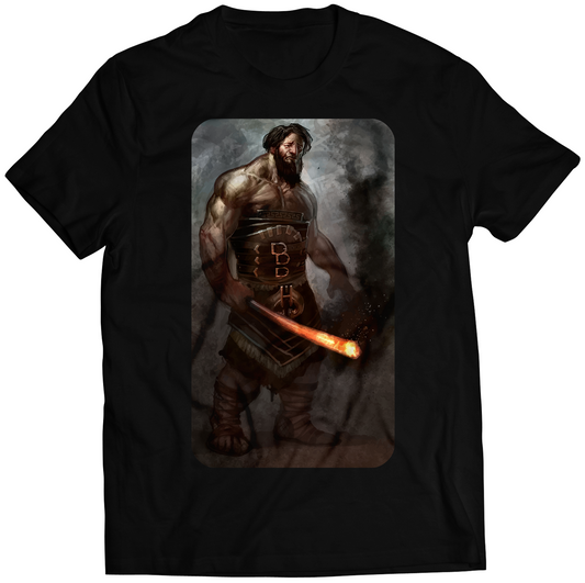 Hephaestus GOW3 Premium Unisex T-shirt (Vectorized Design)
