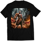 Kratos Cover GOW3 Premium Unisex T-shirt (Vectorized Design)