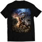 Kratos And Cyclops GOW3 Premium Unisex T-shirt (Vectorized Design)
