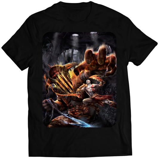 Kratos And Hades GOW3 Premium Unisex T-shirt (Vectorized Design)