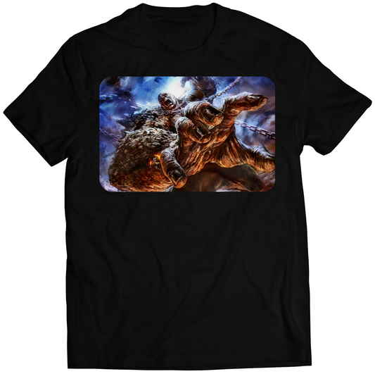 Titan Battle GOW3 Premium Unisex T-shirt (Vectorized Design)