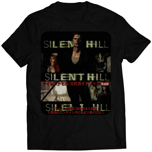 Silence Hill Japanese Guidebook Premium Unisex T-shirt (Vectorized Design)