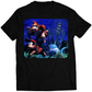 DKC Coral Capers Aquatic Ambience Premium Unisex T-shirt (Vectorized Design)