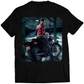 Claire On Bike Full RE2 Remake Premium Unisex T-shirt (Vectorized Design)