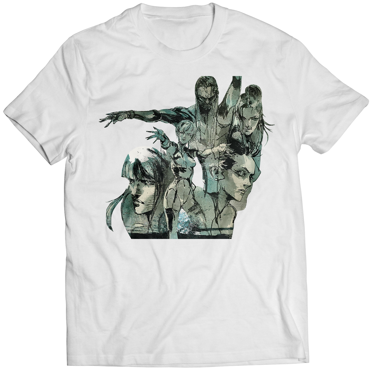 Beauties And Baddies MGS4 Premium Unisex T-shirt (Vectorized Design)