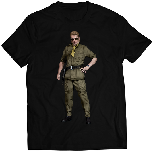 Kazuhira Master Kaz Miller V2 MGS5 Premium Unisex T-shirt (Vectorized Design)
