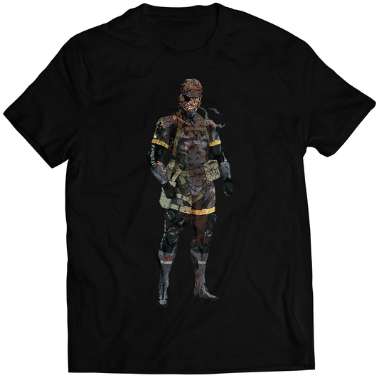 Bloody Big Boss Ground Zeroes MGS5 Premium Unisex T-shirt (Vectorized Design)