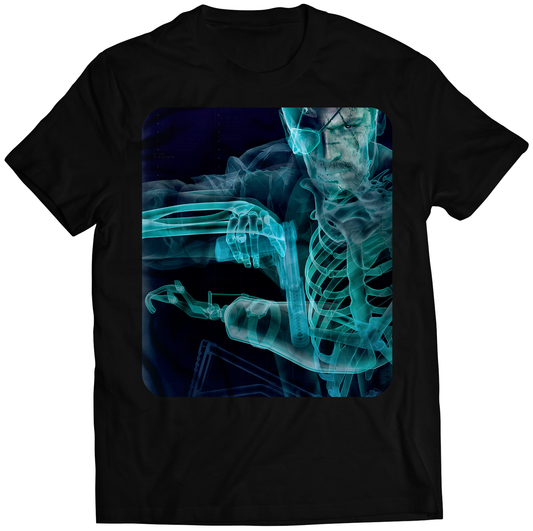 Medic Boss Snake Xray MGS5 Premium Unisex T-shirt (Vectorized Design)