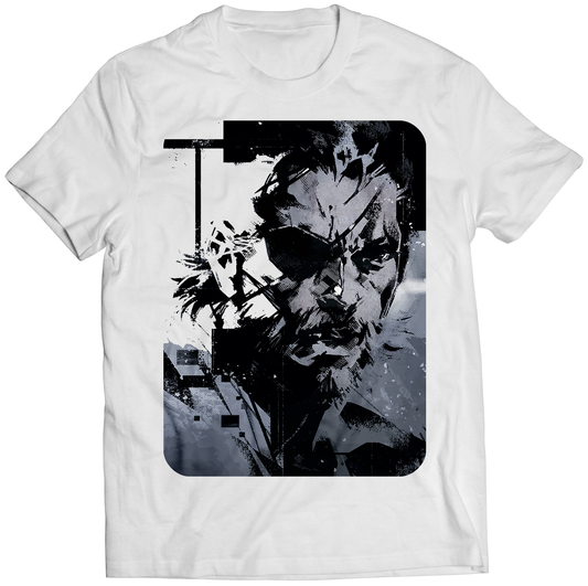Dramatic Big Boss V1 MGS5 Premium Unisex T-shirt (Vectorized Design)