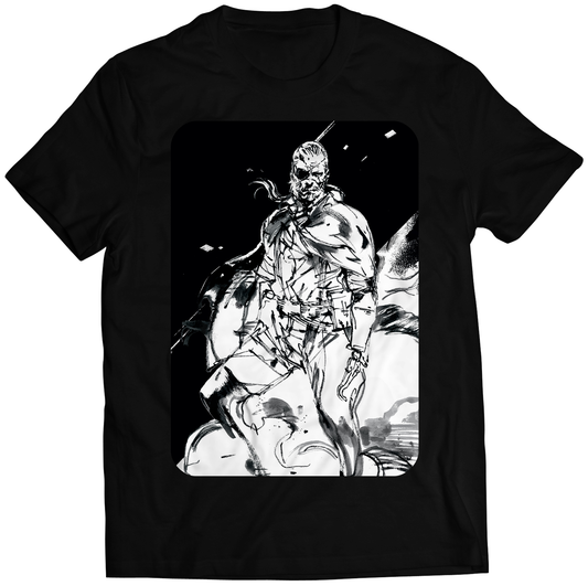Dramatic Big Boss V2 MGS5 Premium Unisex T-shirt (Vectorized Design)