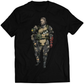 Venom Snake In Battle Suit MGS5 Premium Unisex T-shirt (Vectorized Design)