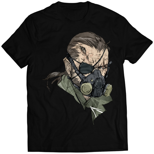 Gas Masked Venom Snake MGS5 Premium Unisex T-shirt (Vectorized Design)