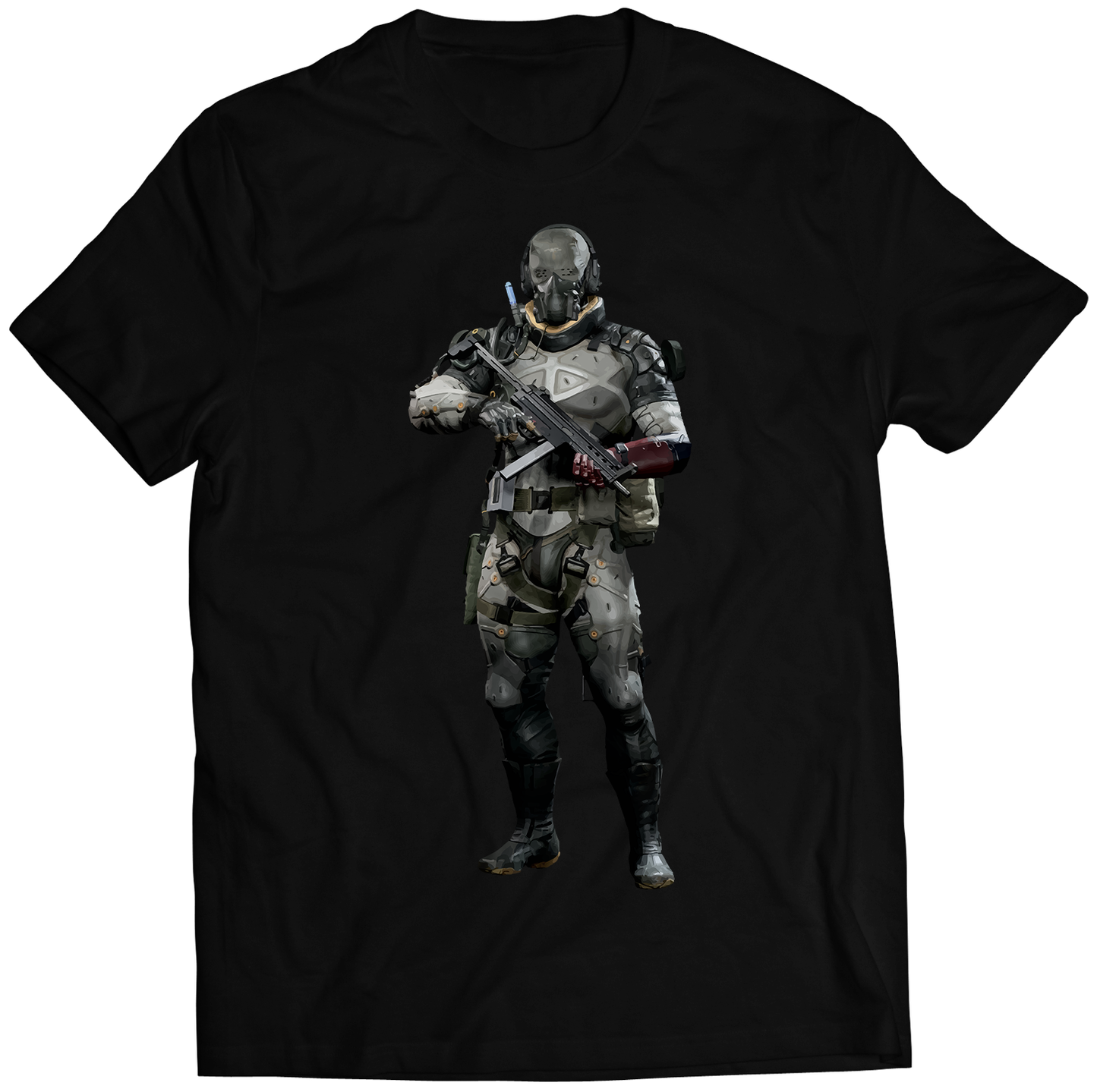 Venom Snake Skull Camo V3 MGS5 Premium Unisex T-shirt (Vectorized Design)