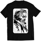 Young Shalashaska Revolver Face Portrait Sketch MGS5 Premium Unisex T-shirt (Vectorized Design)