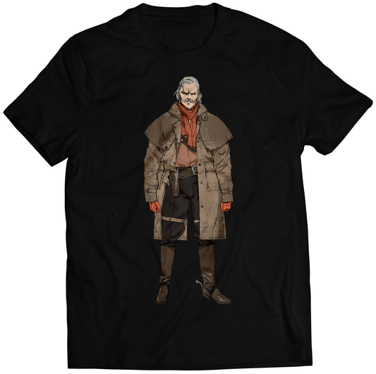 Young Revolver Ocelot V1 MGS5 Premium Unisex T-shirt (Vectorized Design)