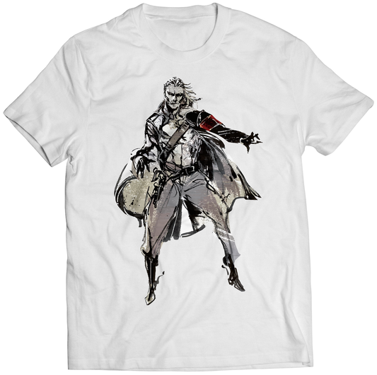 Young Revolver Ocelot V5 MGS5 Premium Unisex T-shirt (Vectorized Design)