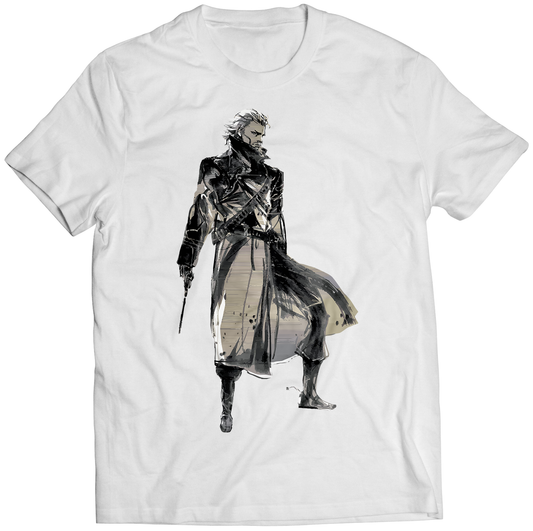 Young Revolver Ocelot V6 MGS5 Premium Unisex T-shirt (Vectorized Design)