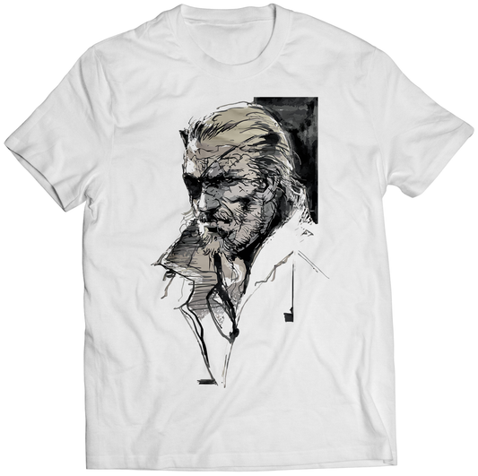 Big Boss Or Venom Snake MGS5 Premium Unisex T-shirt (Vectorized Design)