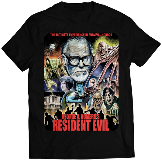 JR Residence Evil Cover Premium Unisex T-shirt (Vectorized Design)