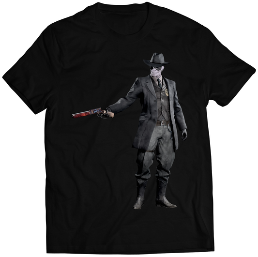 Skull face MGS5 Premium Unisex T-shirt (Vectorized Design)