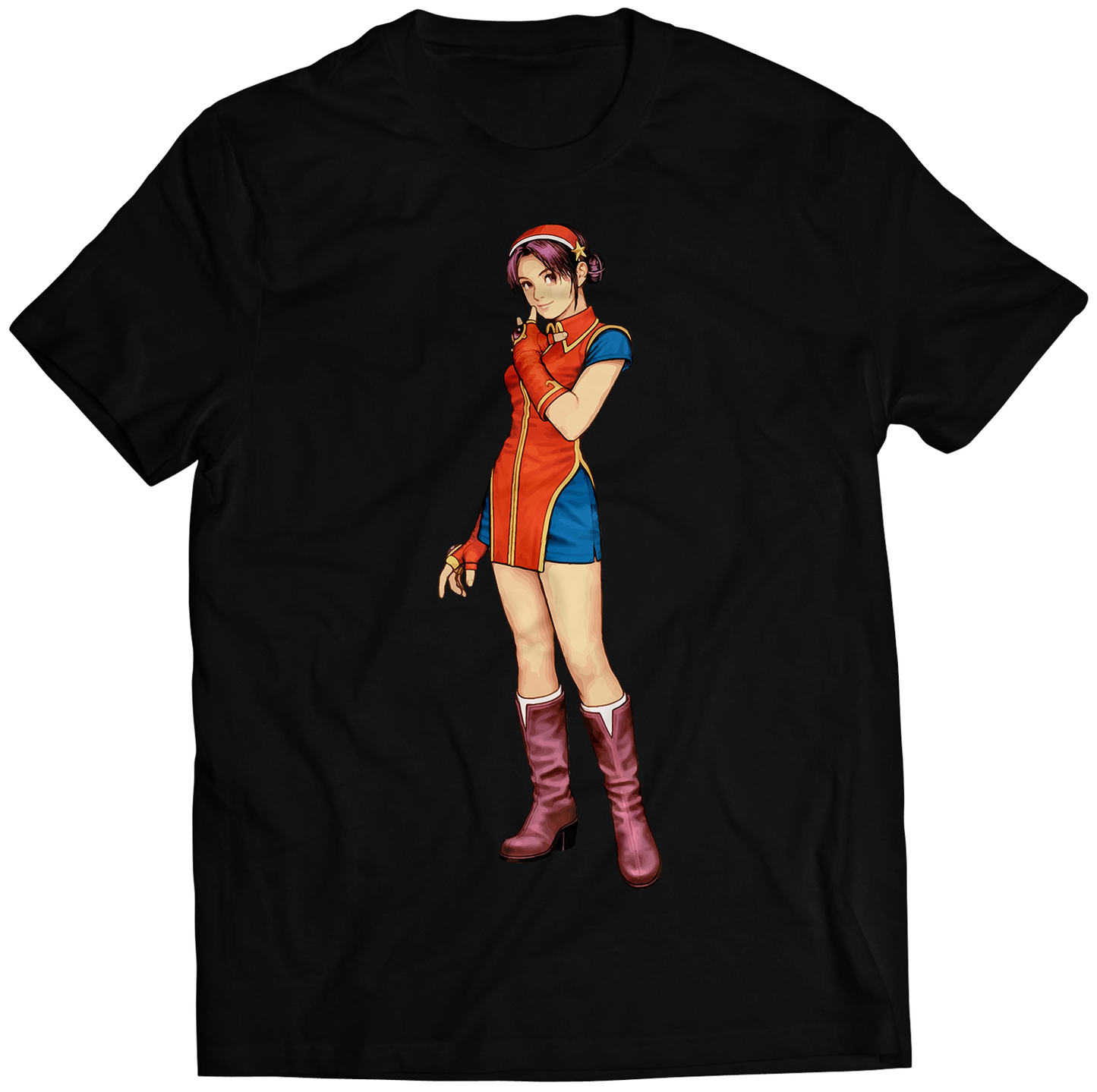 Athena Asamiya KOF2000 KOF2k Premium Unisex T-shirt (Vectorized Design)