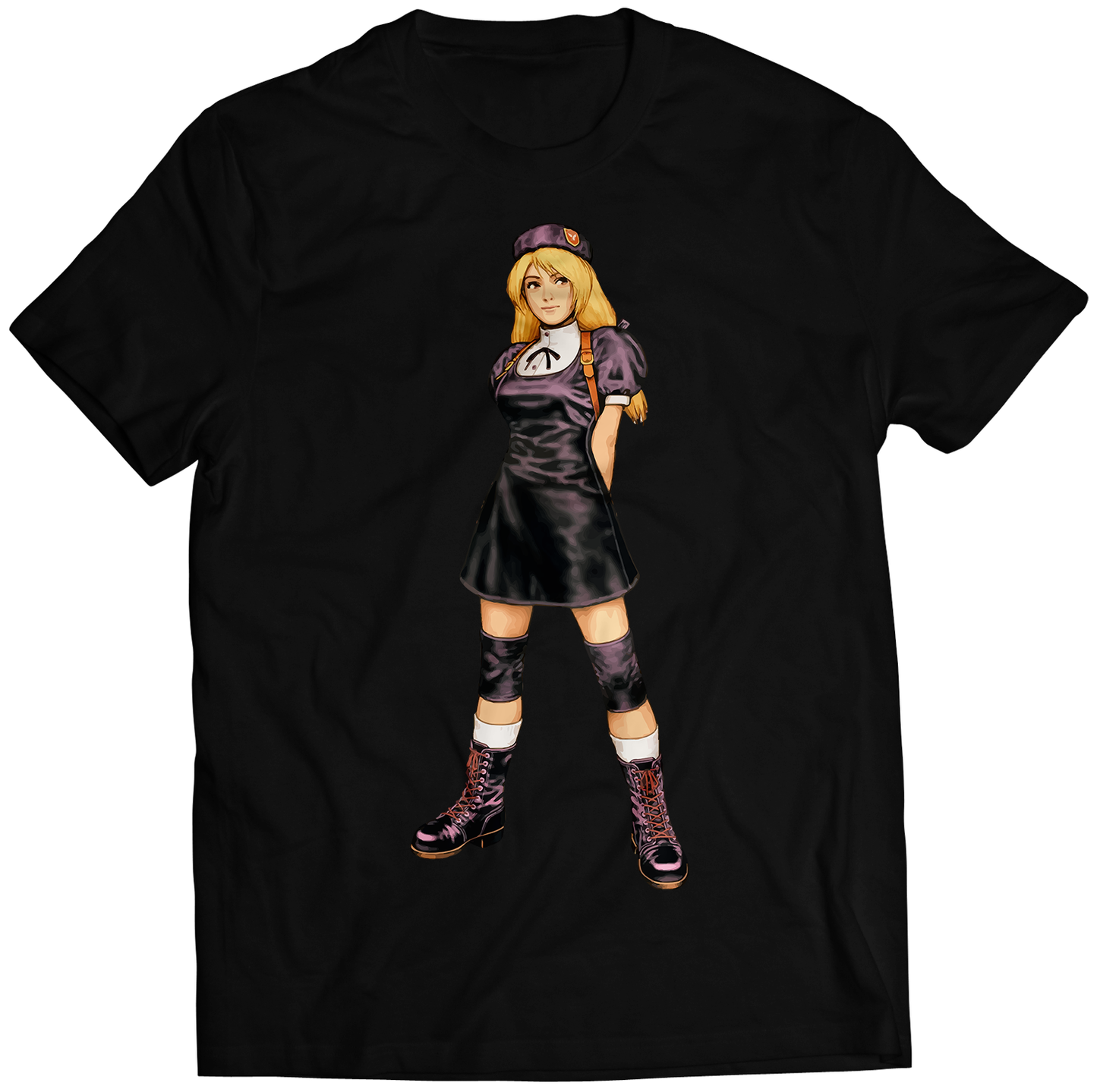 Hinako Shijou KOF2000 KOF2k Premium Unisex T-shirt (Vectorized Design)