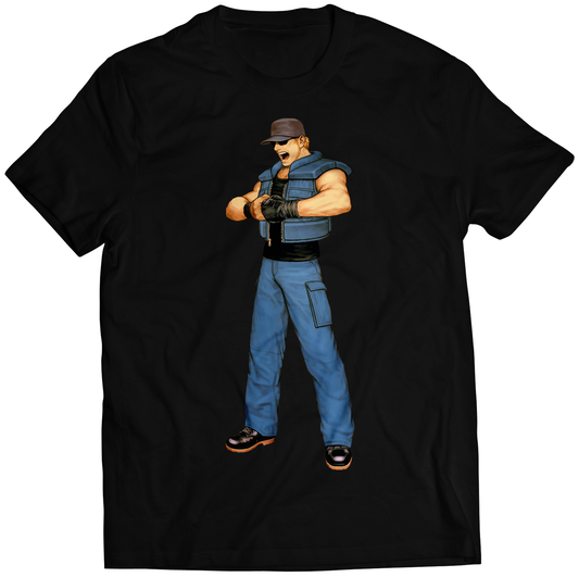 Clark Still KOF2000 KOF2k Premium Unisex T-shirt (Vectorized Design)