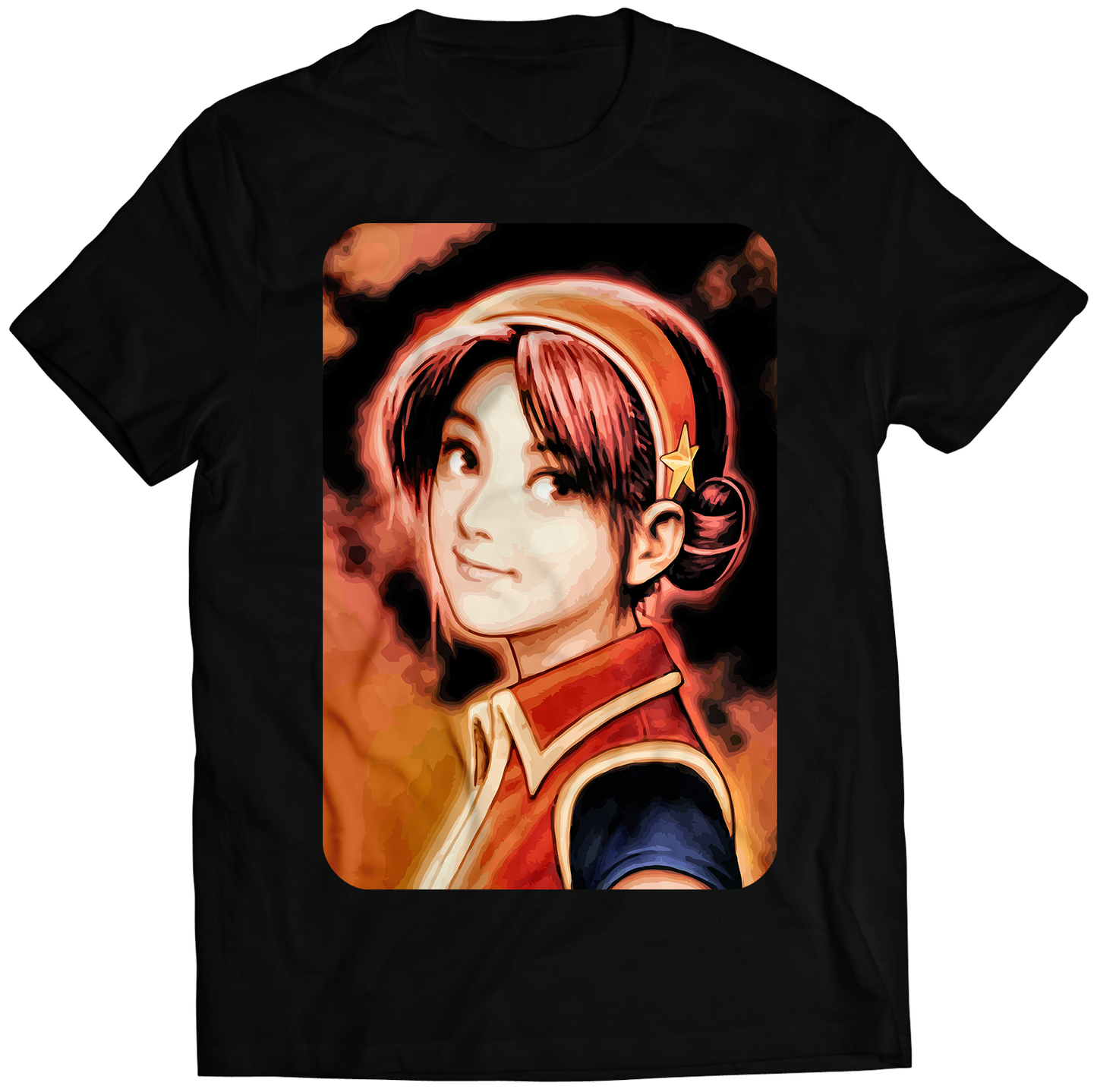 KOF2000 Cover V1 KOF2k Premium Unisex T-shirt (Vectorized Design)