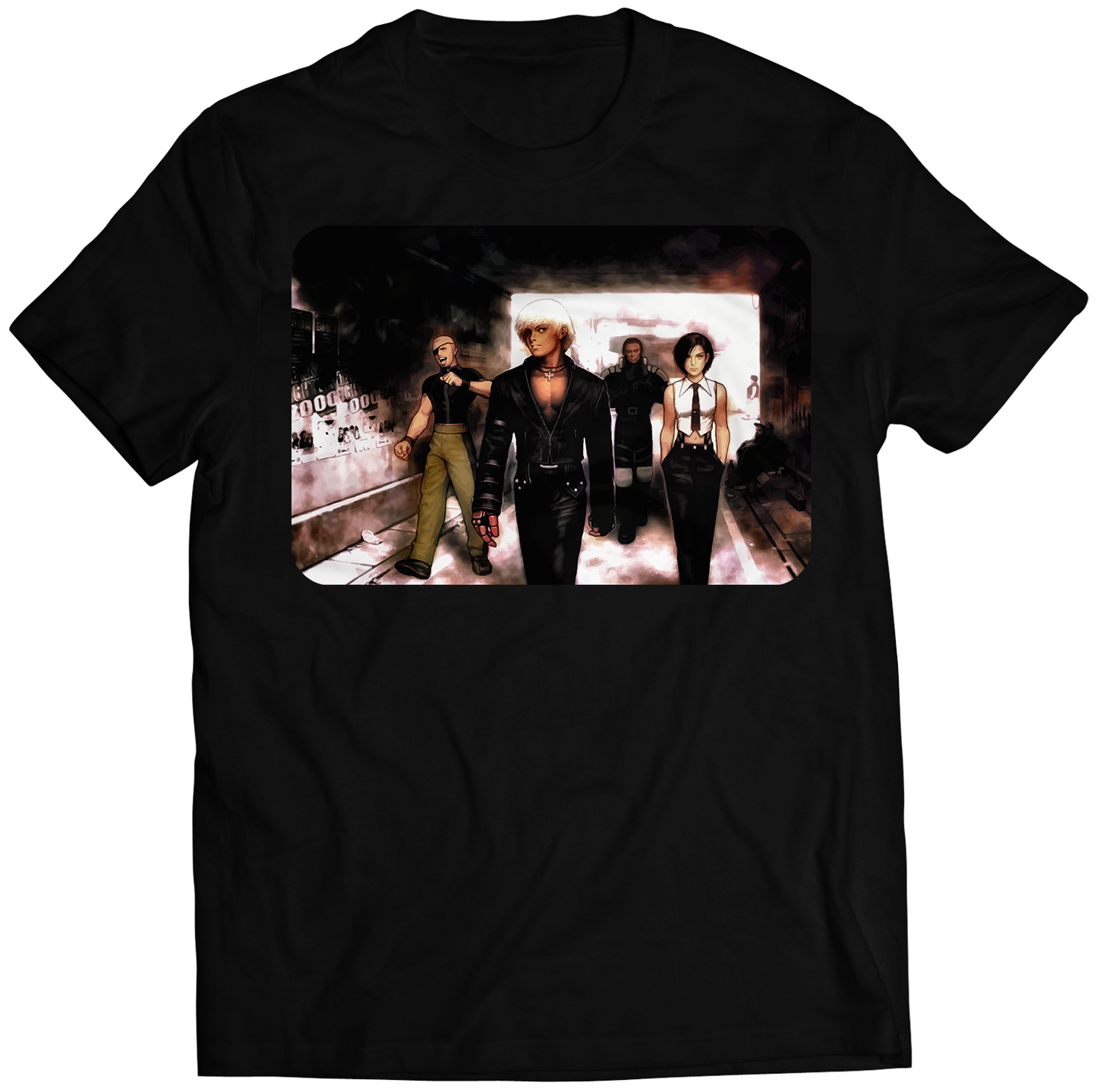 KOF2000 Cover V5 KOF2k Premium Unisex T-shirt (Vectorized Design)