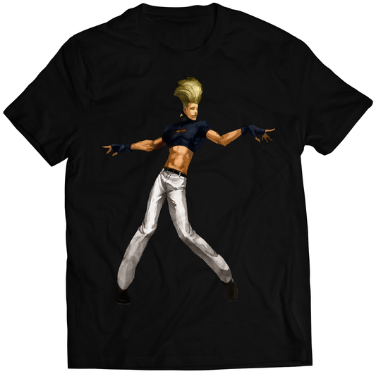 Benimaru V2 KOF2001 KOF2K1 Premium Unisex T-shirt (Vectorized Design)