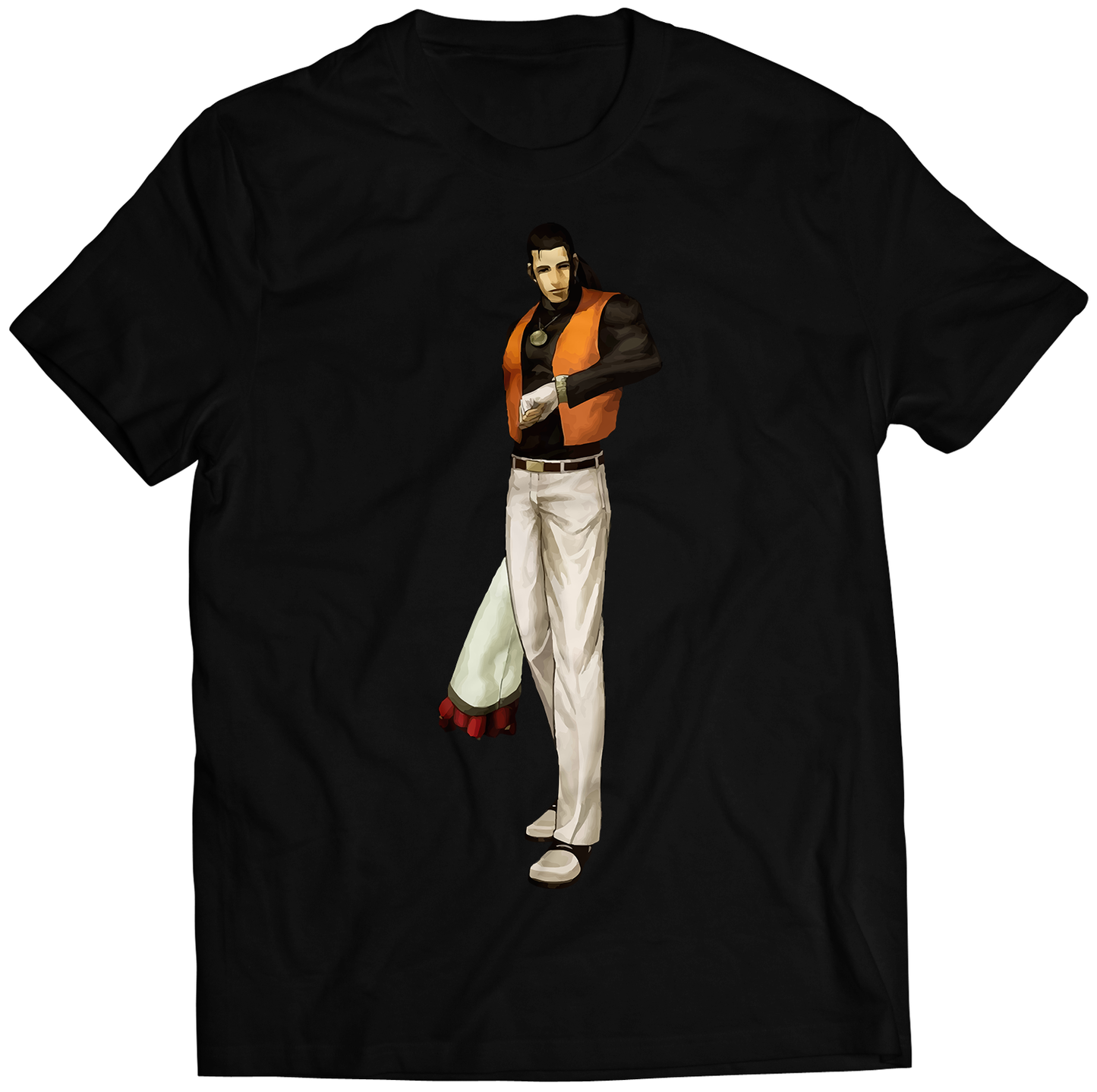 Robert V1 KOF2001 KOF2K1 Premium Unisex T-shirt (Vectorized Design)