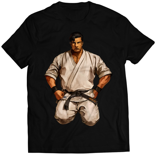 Takuma KOF2001 KOF2K1 Premium Unisex T-shirt (Vectorized Design)