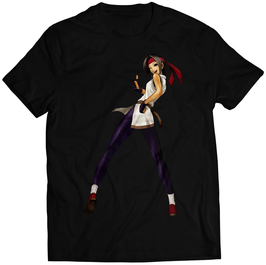 Yuri KOF2001 KOF2K1 Premium Unisex T-shirt (Vectorized Design)