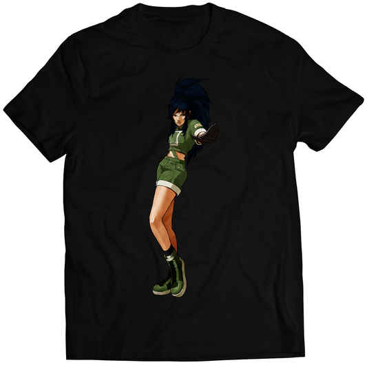 Leona KOF2002 KOF2K2 Premium Unisex T-shirt (Vectorized Design)