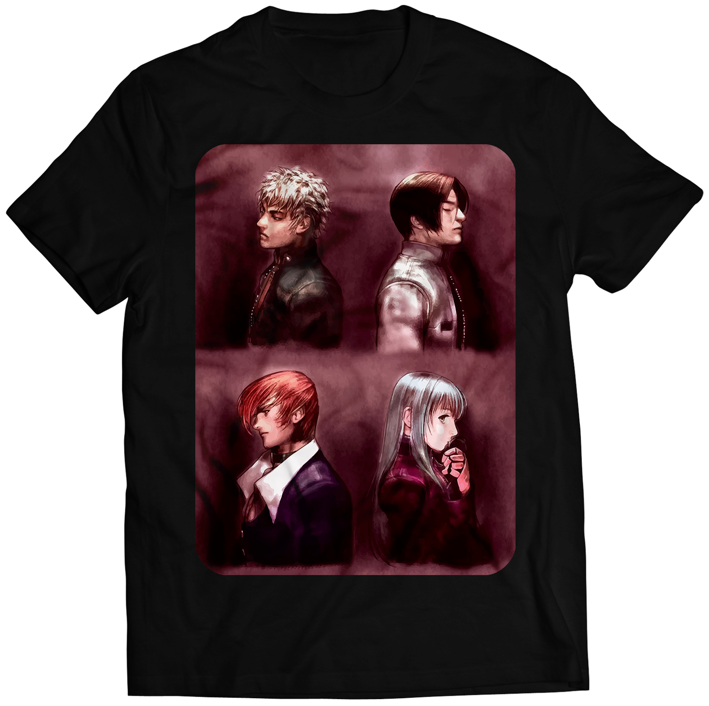 KOF2002 Cover V1 KOF2K2 Premium Unisex T-shirt (Vectorized Design)