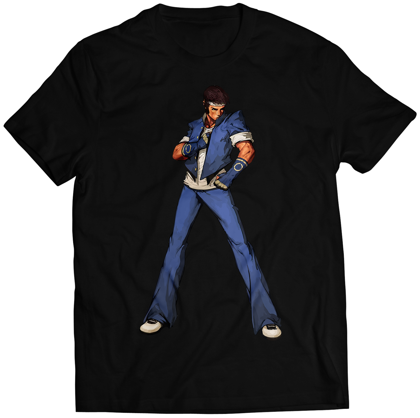 Shingo KOF2002 KOF2K2 Premium Unisex T-shirt (Vectorized Design)