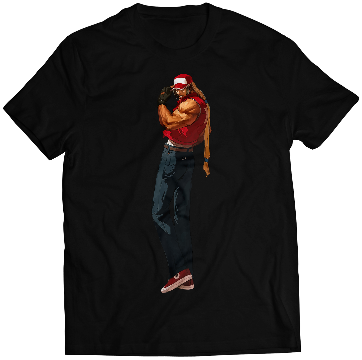 Terry KOF2002 KOF2K2 Premium Unisex T-shirt (Vectorized Design)