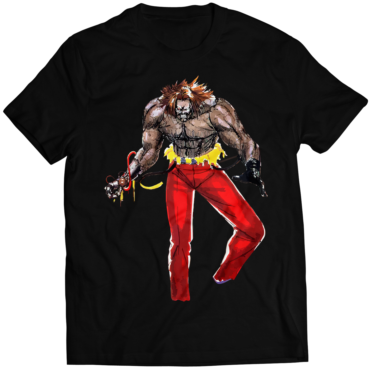 Omega God Rugal KOF95 Premium Unisex T-shirt (Vectorized Design)