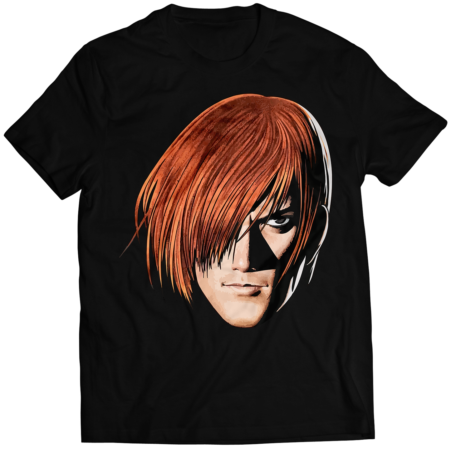 Iori Face KOF95 Premium Unisex T-shirt (Vectorized Design)