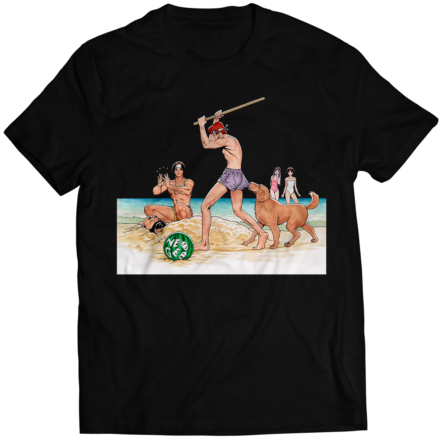 Beach KOF95 Premium Unisex T-shirt (Vectorized Design)