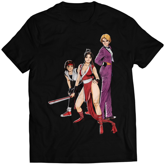 Team Yuri Mai Vice KOF95 Premium Unisex T-shirt (Vectorized Design)