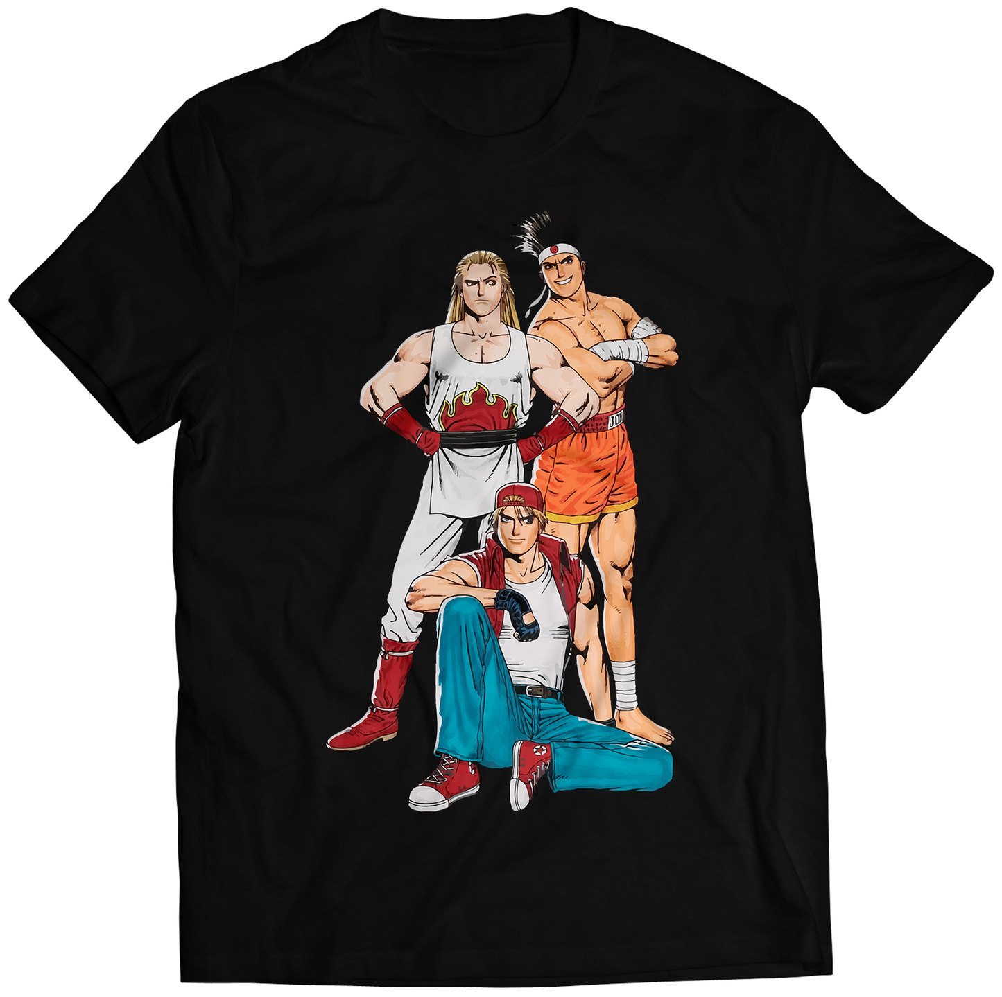 Team Andy Terry Joe KOF95 Premium Unisex T-shirt (Vectorized Design)