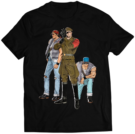 Team Ralf Clark Heidern Warriors KOF95 Premium Unisex T-shirt (Vectorized Design)