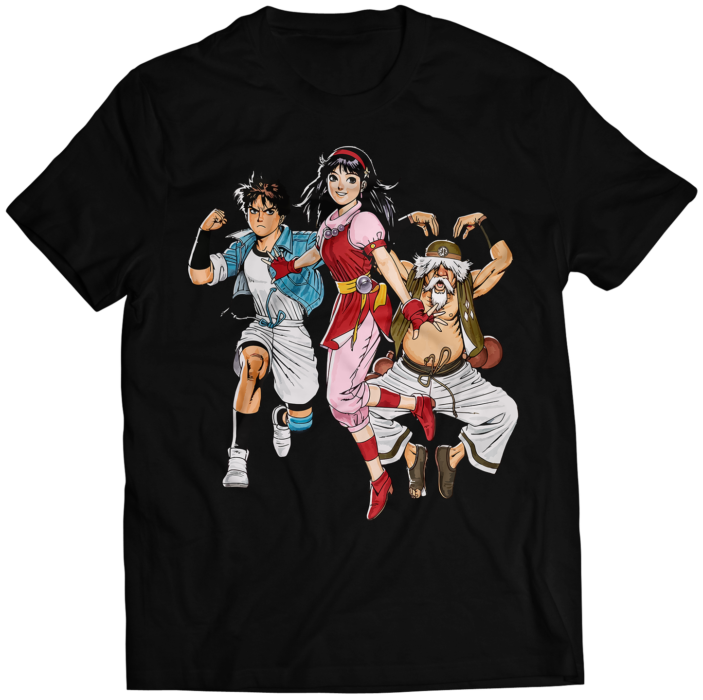 Team Athena Sie Kensou Chin KOF95 Premium Unisex T-shirt (Vectorized Design)