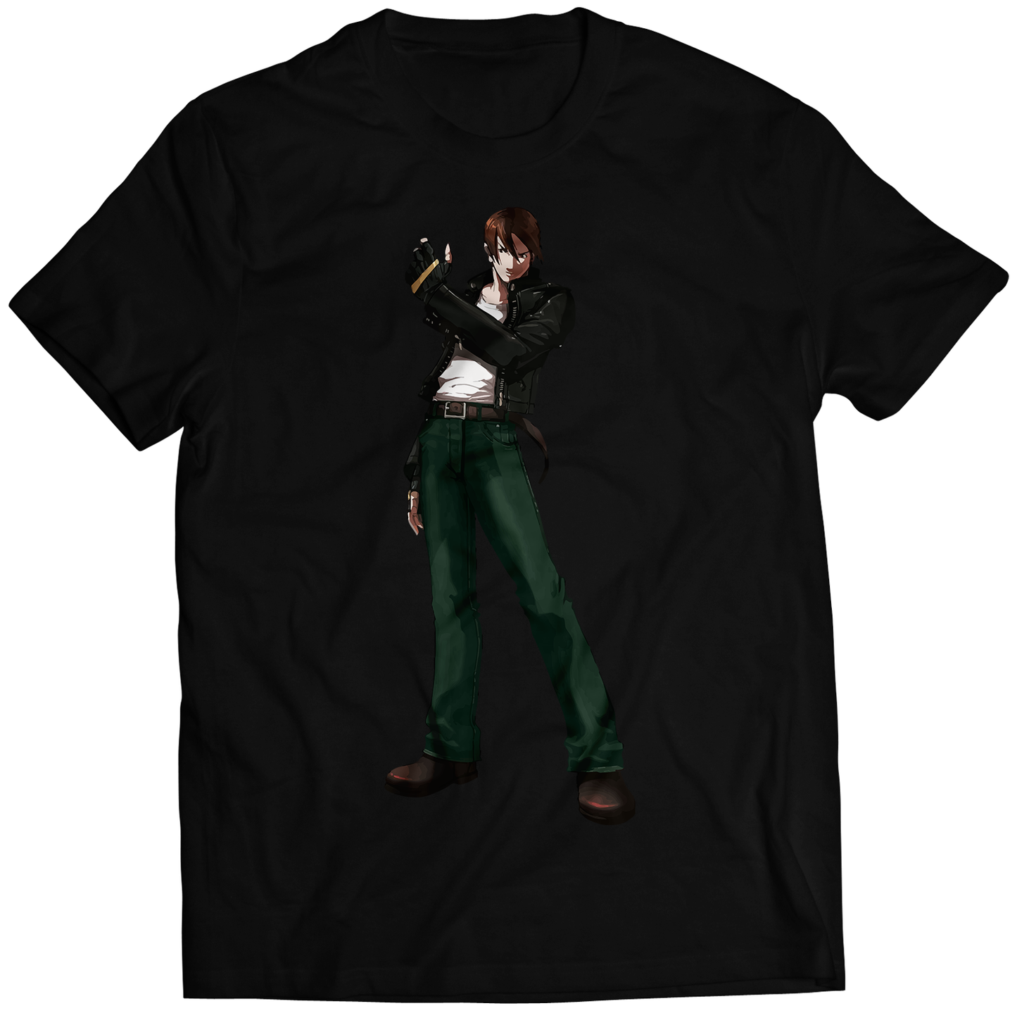 Kyo Kusanagi KOF2003 Premium Unisex T-shirt (Vectorized Design)